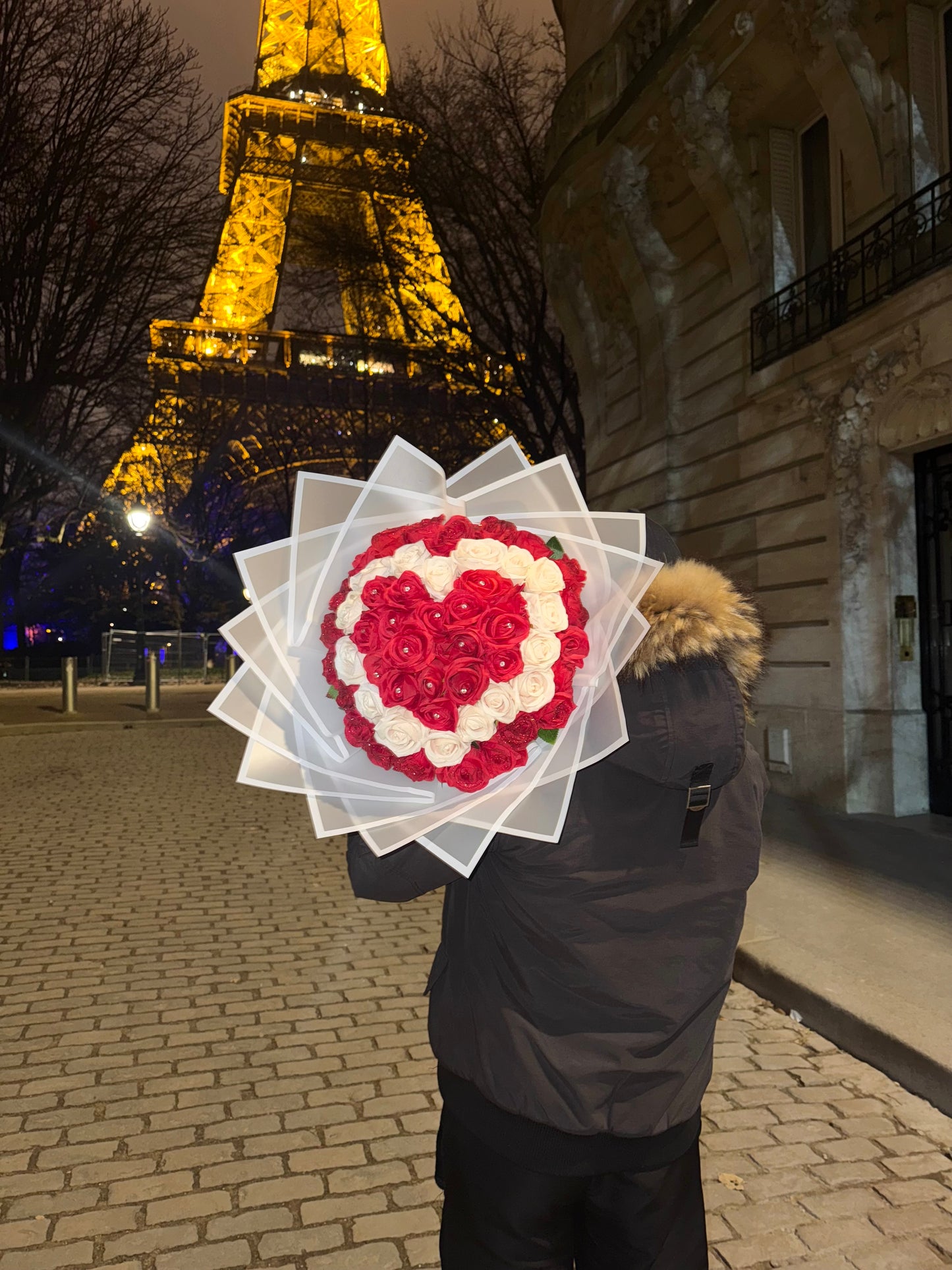 Bouquet éternel « LOVE »